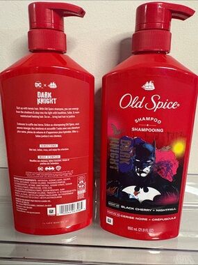 Old Spice - Dark Knight Shampoo bundle of 2